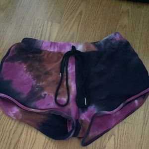 Shein tie dye comfy shorts